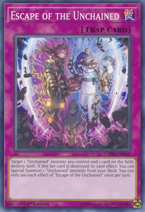 Escape of the Unchained Card Front