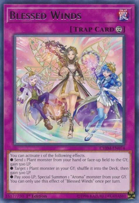 Blessed Winds Card Front