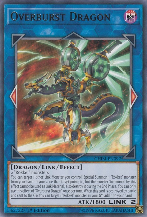 Overburst Dragon Card Front