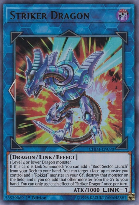 Striker Dragon Card Front
