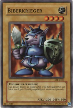 Beaver Warrior Card Front