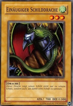 One-Eyed Shield Dragon Card Front