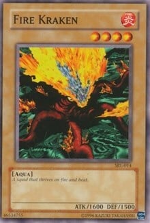 Fire Kraken Card Front