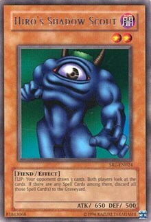 Hiro's Shadow Scout Card Front