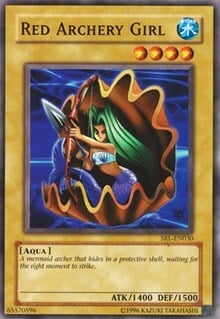 Ragazza Arciere Card Front