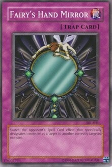 Fairy's Hand Mirror Card Front