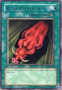 Rush Recklessly Card Front
