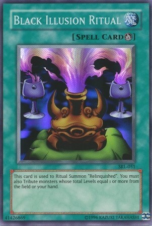 Black Illusion Ritual Card Front
