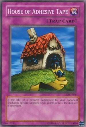 House of Adhesive Tape Card Front