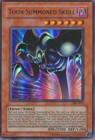 Toon Summoned Skull Card Front