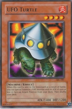 Tartaruga UFO Card Front