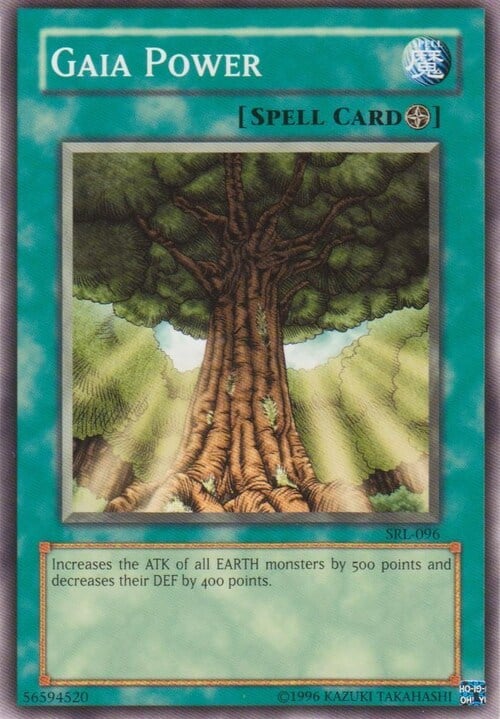 Gaia Power Card Front