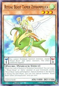 Ritual Beast Tamer Zeframpilica Card Front