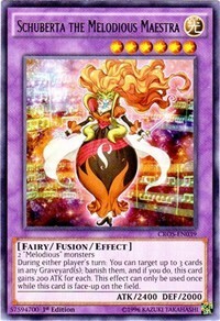 Schuberta the Melodious Maestra Card Front