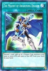 The Melody of Awakening Dragon Card Front