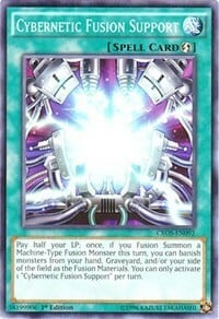 Cybernetic Fusion Support Card Front