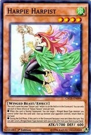Harpie Harpist · Super Rare 099