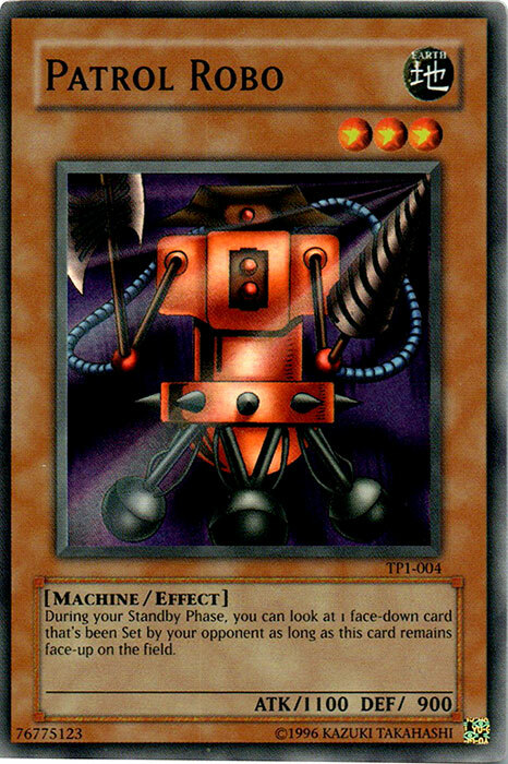 Robo-Pattuglia Card Front