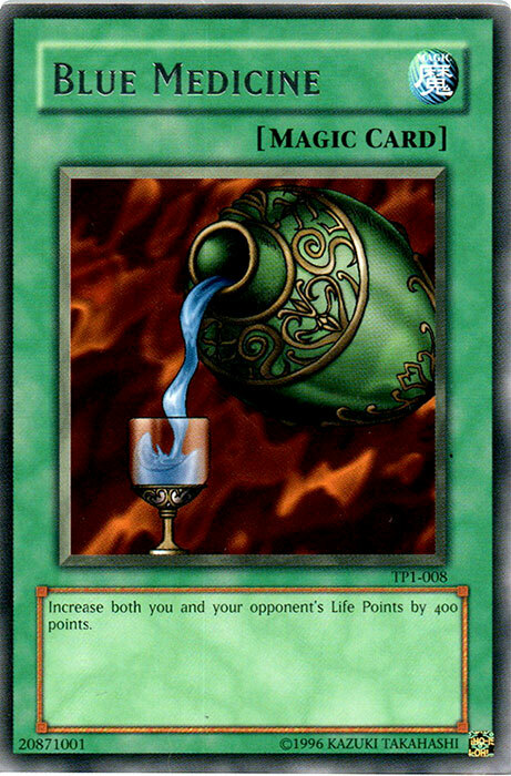 Blue Medicine Card Front