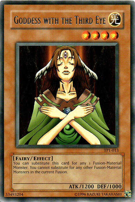 Goddess with the Third Eye Card Front