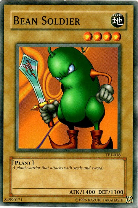 Bean Soldier Card Front