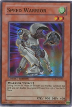 Speed Warrior Card Front