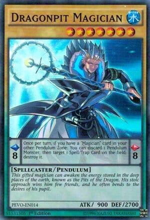 Dragonpit Magician Card Front