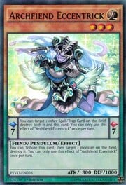 Archfiend Eccentrick · Super Rare 026