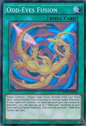 Odd-Eyes Fusion Card Front
