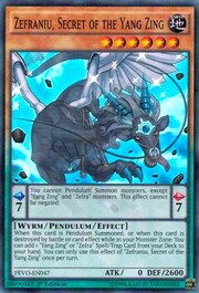 Zefraniu, Secret of the Yang Zing · Super Rare 047