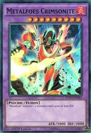 Metalfoes Crimsonite · Super Rare 053