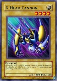 X-Head Cannon Card Front