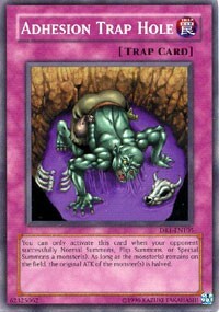 Adhesion Trap Hole Card Front