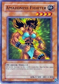 Amazoness Fighter Card Front