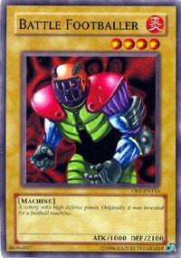 Battle Footballer Card Front