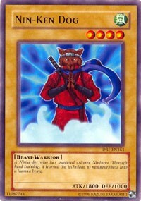 Nin-Ken Dog Card Front