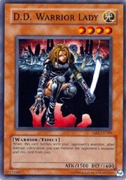D.D. Warrior Lady · Super Rare 189