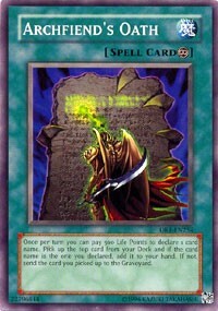 Archfiend's Oath Card Front