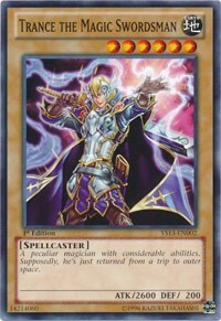 Trance the Magic Swordsman Card Front