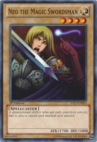Neo the Magic Swordsman Card Front