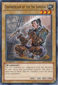 Chamberlain of the Six Samurai Card Front