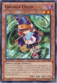 Gagaga Child Card Front
