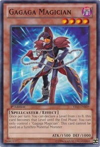 Gagaga Magician Card Front