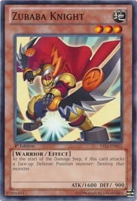 Zubaba Knight Card Front