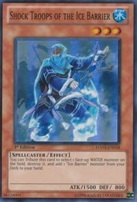 Shock Troops of the Ice Barrier Card Front