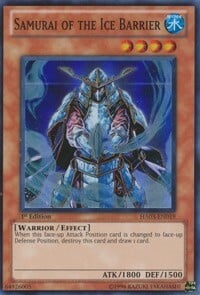 Samurai of the Ice Barrier Card Front