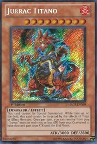 Jurrac Titano Card Front