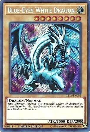 Blue-Eyes White Dragon Card Front