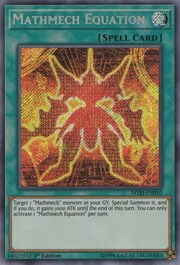 Mathmech Equation · Secret Rare 010sec