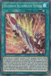 Mathmech Billionblade Nayuta · Super Rare 011